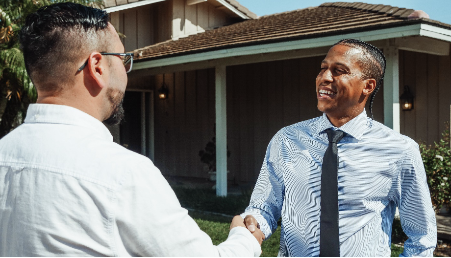 Realtor Shaking a Client’s Hand